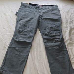 Wrangler Riggs Workwear Utility Pants Womens Size 18 X 30 Slim Fit Gray $60 NWT
